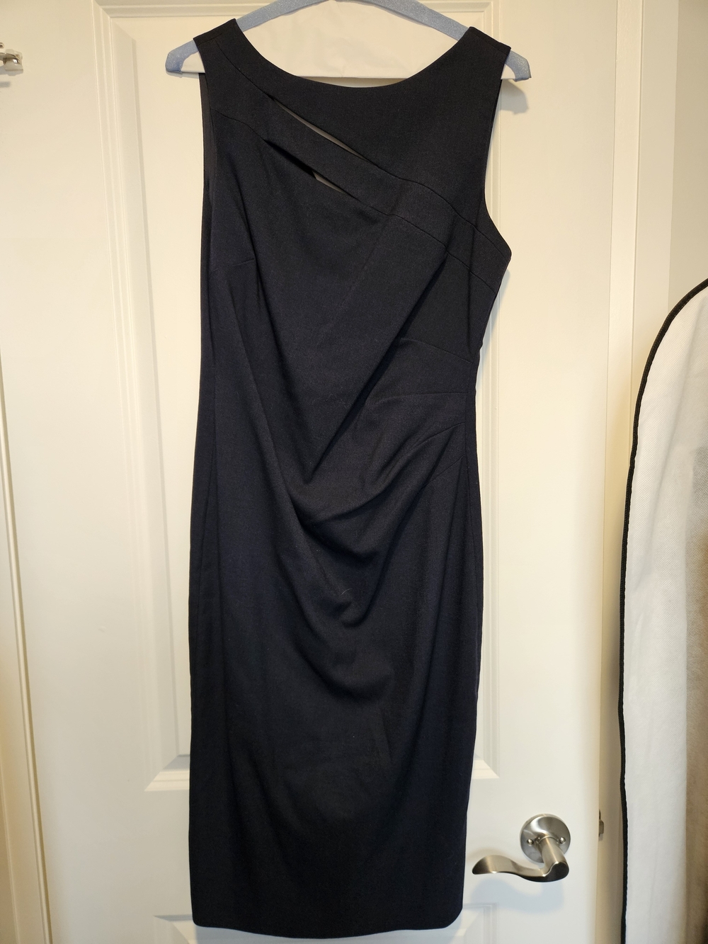 Navy Le Chateau Sheath Dress